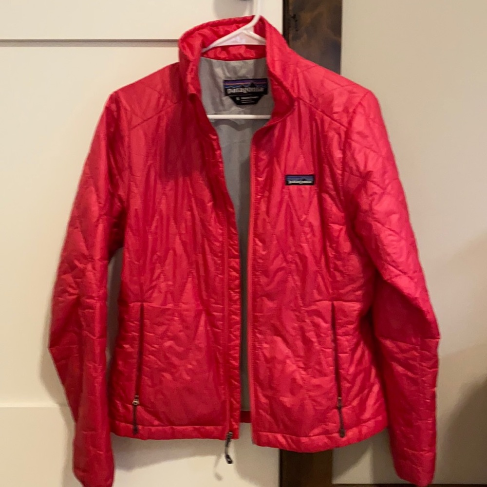 Pink Patagonia Jacket.